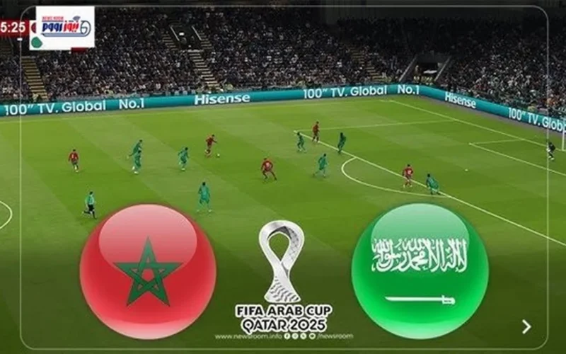 مواجهة قوية.. رابط بث مباشر مباراة المغرب والسعودية في كأس العرب 2025
